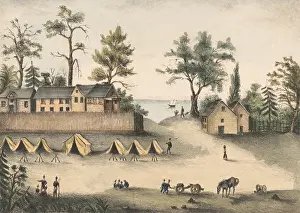 Palisade: Second Seminole War, 1835-42. US soldiers