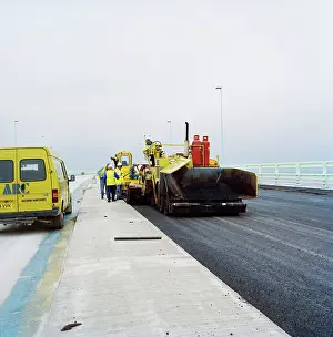 Asphalt: Second Severn Crossing, M4, South Gloucestershire