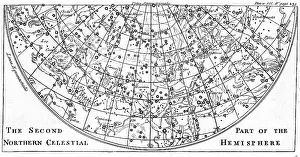 Hemisphere: Second part of the star chart of the Northern