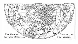 Hemisphere: Second part of the star chart of the Southern