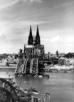 Jutting: Second World War - destroyed Cologne