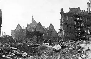 Romer: Second World War - destroyed Frankfurt on the Main
