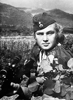 Jewgeni: Second World War - female sniper 1943