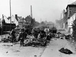 Fallback: Second World War: French troops in retreat and in captivity