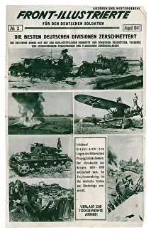 Illustrierte: Second World War / WWII, propaganda, Soviet propaganda