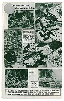 Illustrierte: Second World War / WWII, propaganda, Soviet propaganda