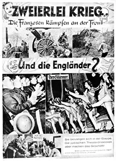 Phoney: Second World War / WWII, propaganda, Germany