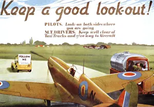 Runways: Second World War / WWII, propaganda, Great Britain