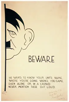 Eavesdrop: Second World War / WWII, propaganda, Great Britain