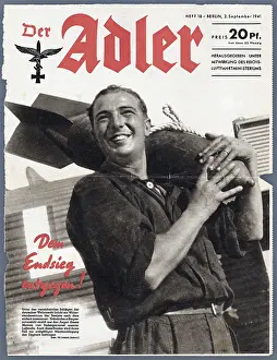 Reichsadler: Second World War / WWII, propaganda, title page