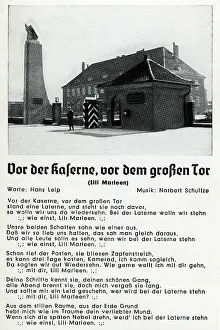 Lili: Second World War / WWII, propaganda, Vor der