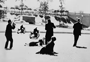Cower: Seconds after John F. Kennedy's assassination ?
