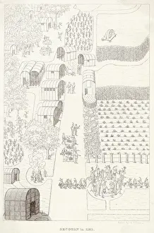 1585: SECOTAN VILLAGE 1585