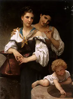 Draws: The Secret, by Bouguereau