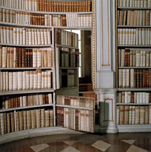 Admont: Secret door in the library