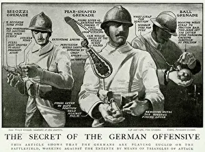 Projectiles: The secret of the German offensive 1918