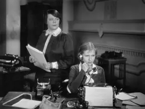 Typist: Secretaries in the office, 1931