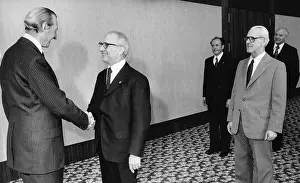 Honecker: The UN Secretary-General Kurt Waldheim
