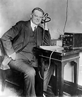 Primaries: Secretary Herbert Hoover, an enthusiastic ?
