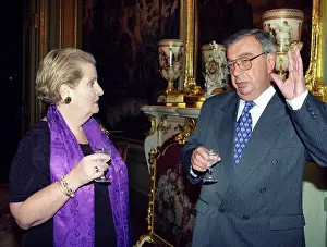 Russias: US Secretary of State Albright and Russia Foreign