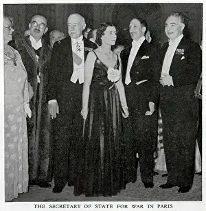 Belisha: The Secretary of State for War in Paris