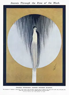 Enthroned: Secrets Through the Eyes of the Mask by Erte