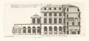 Chez Mariette: Section of the courtyard in Mr Roland's house, Paris