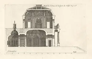 Chez Mariette: Section of the Grotto at the Chateau de Noisy-le-Grand