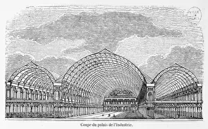 Elysees: Section of the palais de l'Industrie