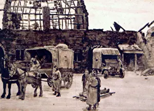 Anglaise: Section Sanitaire Anglaise at Coxyde, 1917