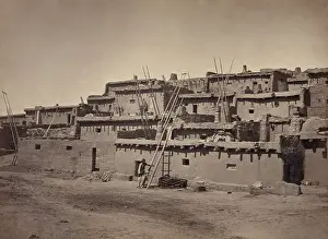 Osullivan: Section of the south side of Zuni Pueblo