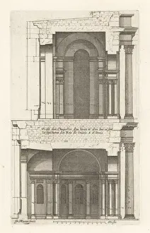 Chez Mariette: Section through the Valois Mausoleum at the Basilica