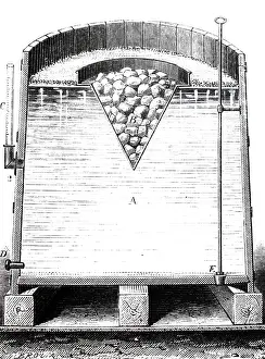Sectional: Sectional view of fermentation vessel at the Fanta