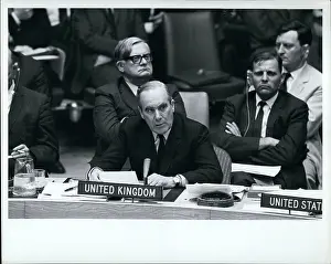 Agenda: UN Security Council, resolution on Czechoslovakia situation