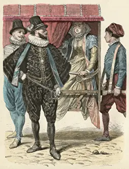 1583: Sedan Chair - Naples 1583