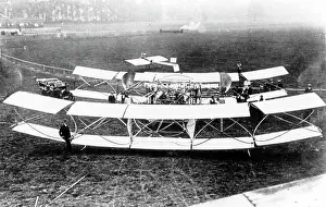 Seddon: Seddon biplane early 1900s