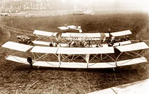 Seddon: Seddon biplane early 1900s