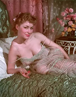 Sleepwear: SEE-THROUGH NIGHTGOWN