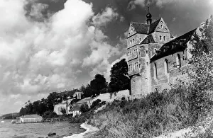 Seeburg: The Seeburg Castle at Suessen See near Eisleben, 1937