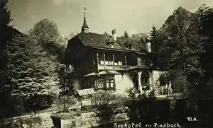 Ebensee: Seehotel in Rindbach at Ebensee. 1931