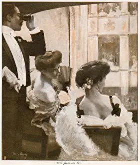 Goers: Seen from the Box 1906