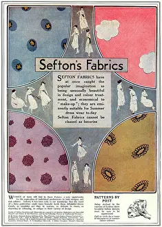 Sefton: Sefton Fabrics advertisement