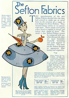 Sefton: Sefton fabrics featuring Eve, 1918