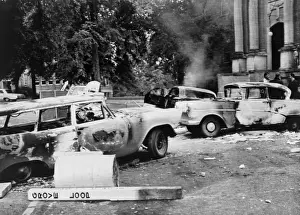 Segregationist: Segregationist riot at Old Miss. Burned ?
