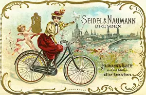 Two Wheeled: Seidel & Naumann bicycles, advertising, 1898