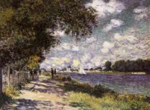 Streams: The Seine at Argenteuil, by Monet