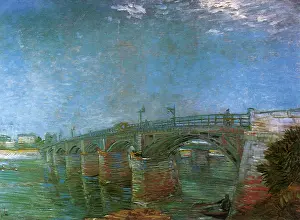 Asnieres: The Seine Bridge at Asnieres, by Van Gogh