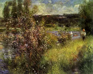 Budding: Seine at Chatou, by Renoir