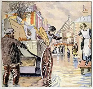 Overflows: SEINE OVERFLOWS BANKS
