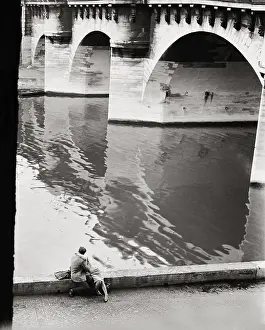By the Seine River